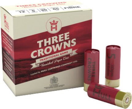 Hull Cartridge Three Crowns Cartridges 12G 65mm